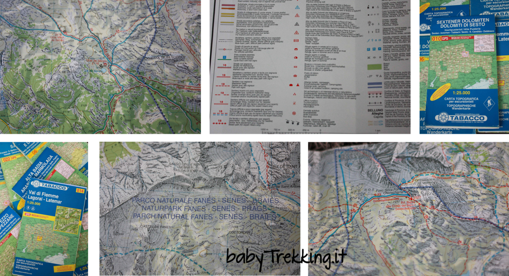 Trekking con i bambini e passeggino: l'importanza di saper leggere le cartine