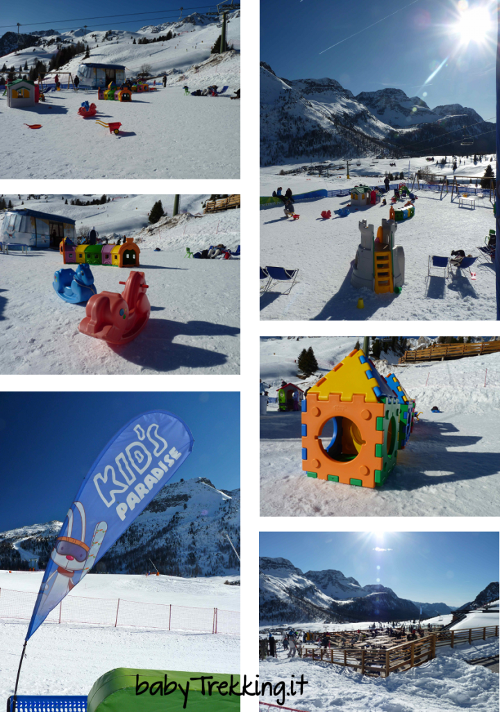 Ski Area San Pellegrino, dove i bambini giocano e i genitori sciano