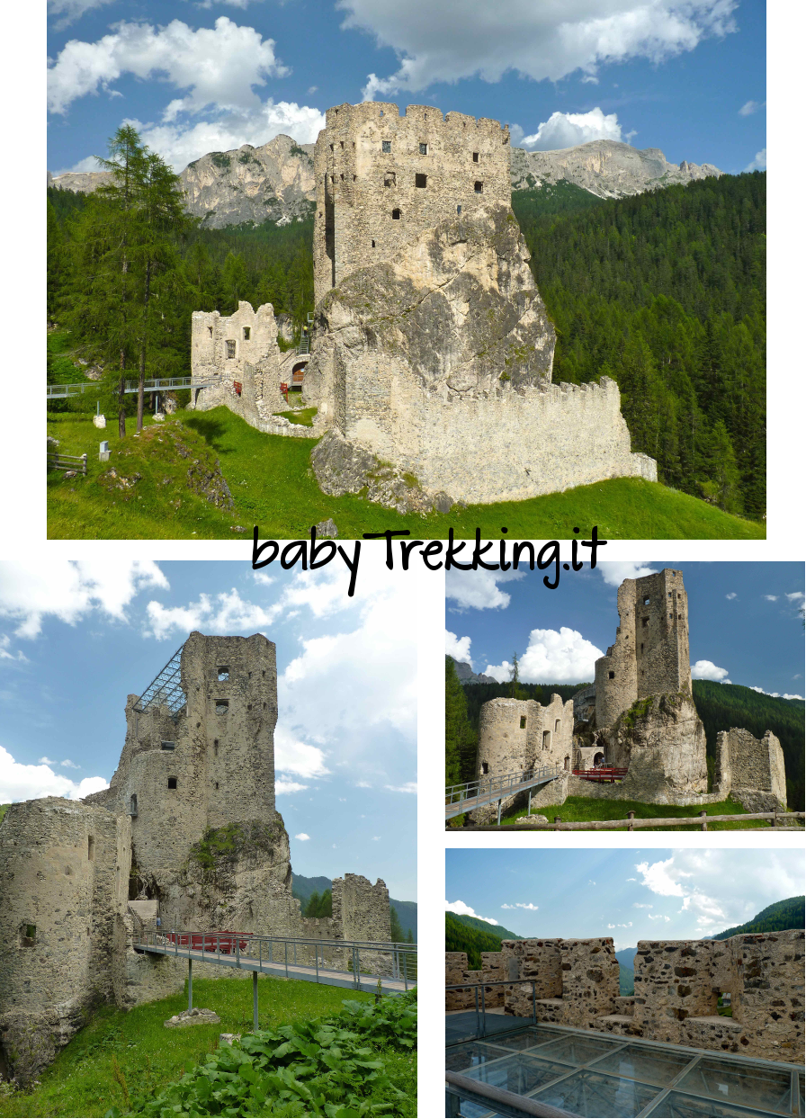 Castello di Andraz, un tuffo nella storia assieme ai bimbi