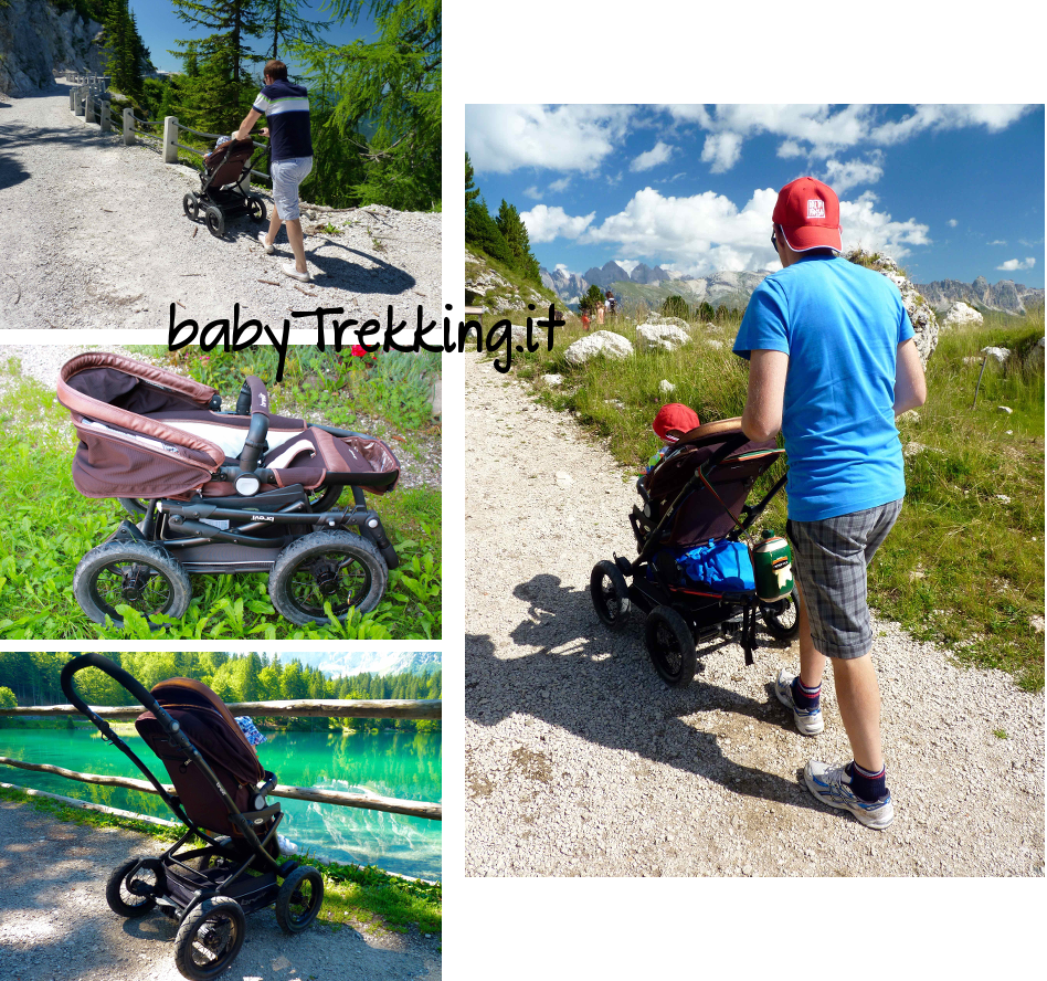 Passeggino Brevi Rider, nato per il trekking in montagna