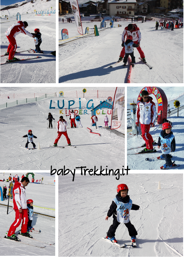 Bambini per la prima volta sugli sci: a Livigno per imparare