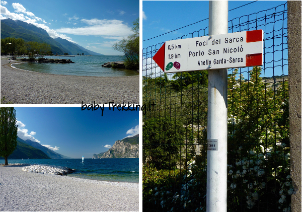 Ciclabile Torbole - Riva: sul lago di Garda col passeggino