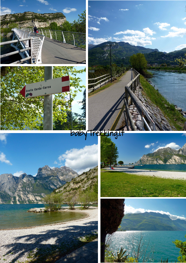 Ciclabile Torbole - Riva: sul lago di Garda col passeggino