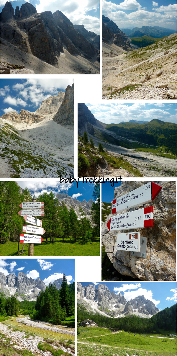 Rifugio Mulaz da Passo Valles, un trekking spettacolare
