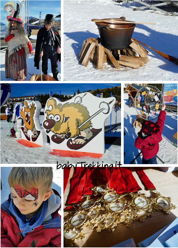 Festival della Strega Nix sull'Alpe di Siusi: sci e divertimento per bambini