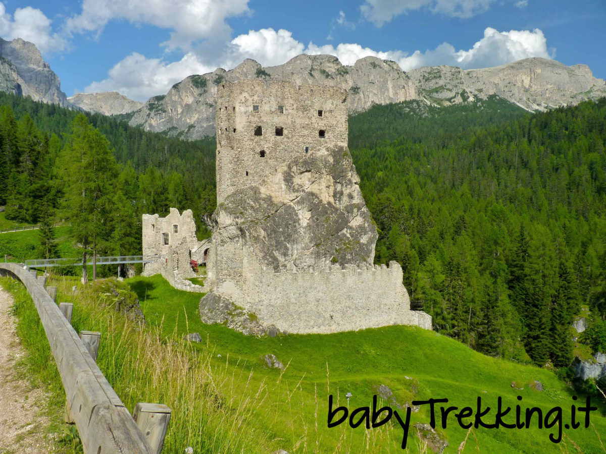 Castello di Andraz, un tuffo nella storia assieme ai bimbi