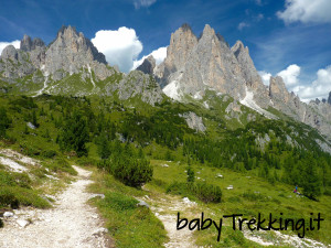 Rifugio Città di Carpi, coi bambini ai Cadini di Misurina