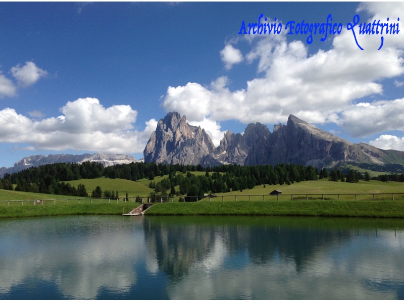 Malga Schgaguler Schwaige, col passeggino sull'Alpe di Siusi