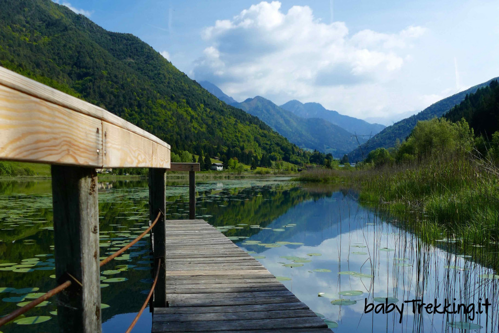 Lago d'Ampola, bambini alla scoperta del biotopo in Valle di Ledro