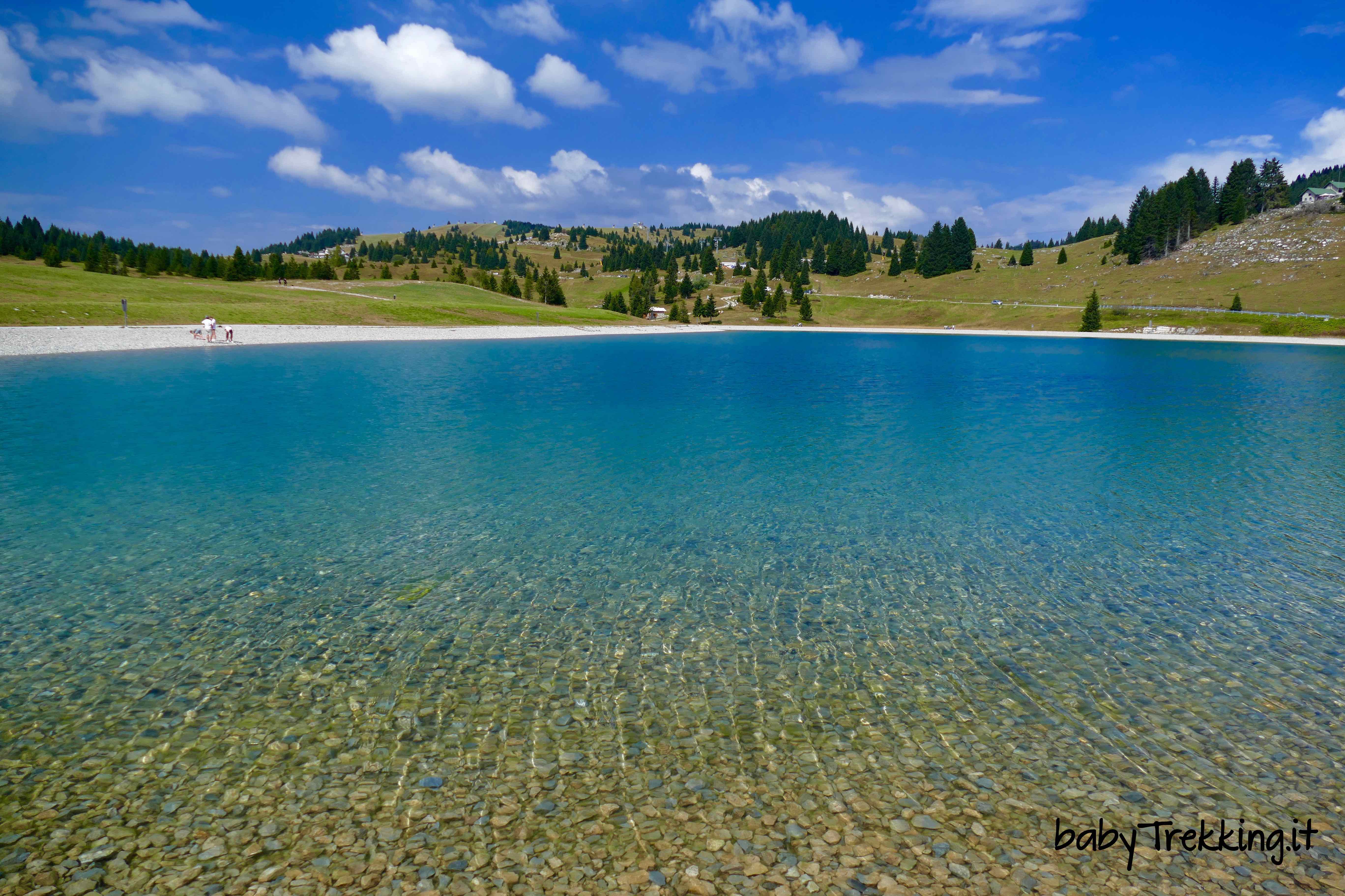 Lago Coe, Malga Melegna col passeggino