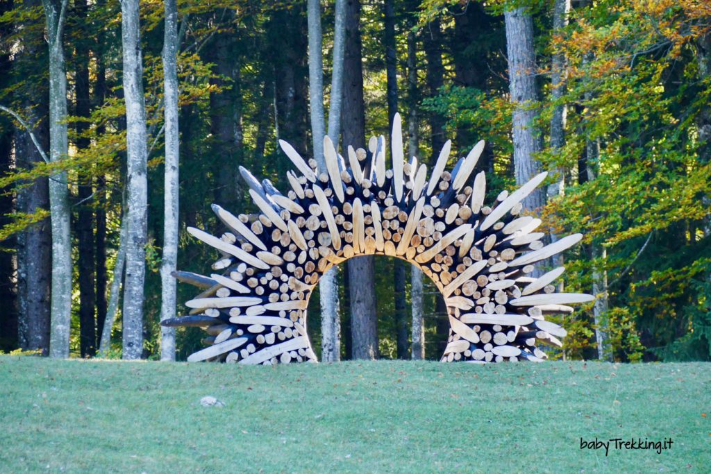 Foliage d'autore in Valsugana: coi bambini ad Arte Sella