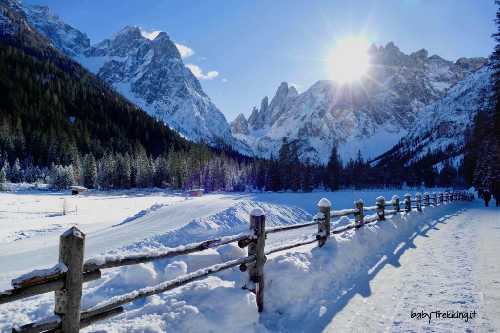 Con le ciaspole in Val Fiscalina, incantevole Alta Pusteria sotto la neve