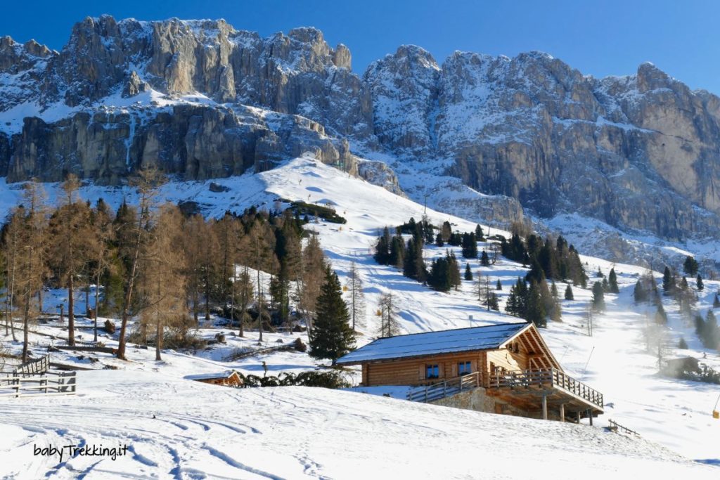 Da Passo Nigra a Messnerjoch: si sale con le ciaspole, si scende in slittino!