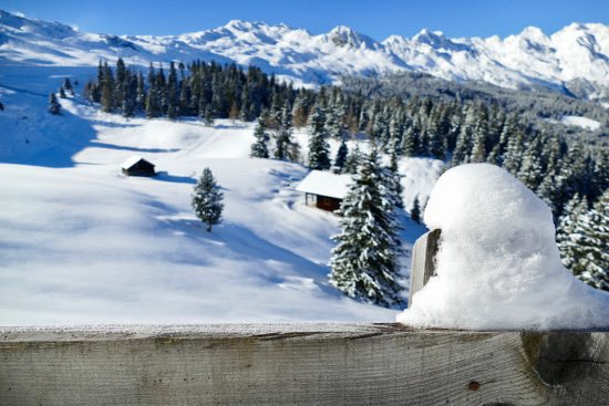 Racines con la neve: da Rinneralm a Malga Calice tra panorami magnifici
