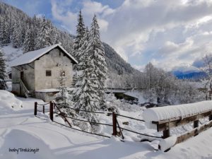 Stadlalm: con ciaspole e slittino in Val Ridanna