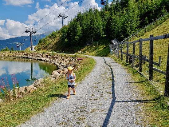 Bärenbachl, parco acquatico e percorso didattico in Tirolo
