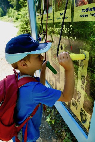 Bärenbachl, parco acquatico e percorso didattico in Tirolo