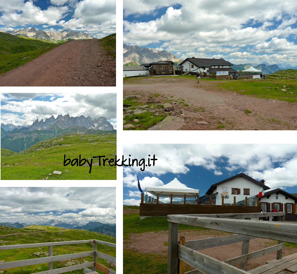 Rifugio Laresei: splendidi panorami col passeggino