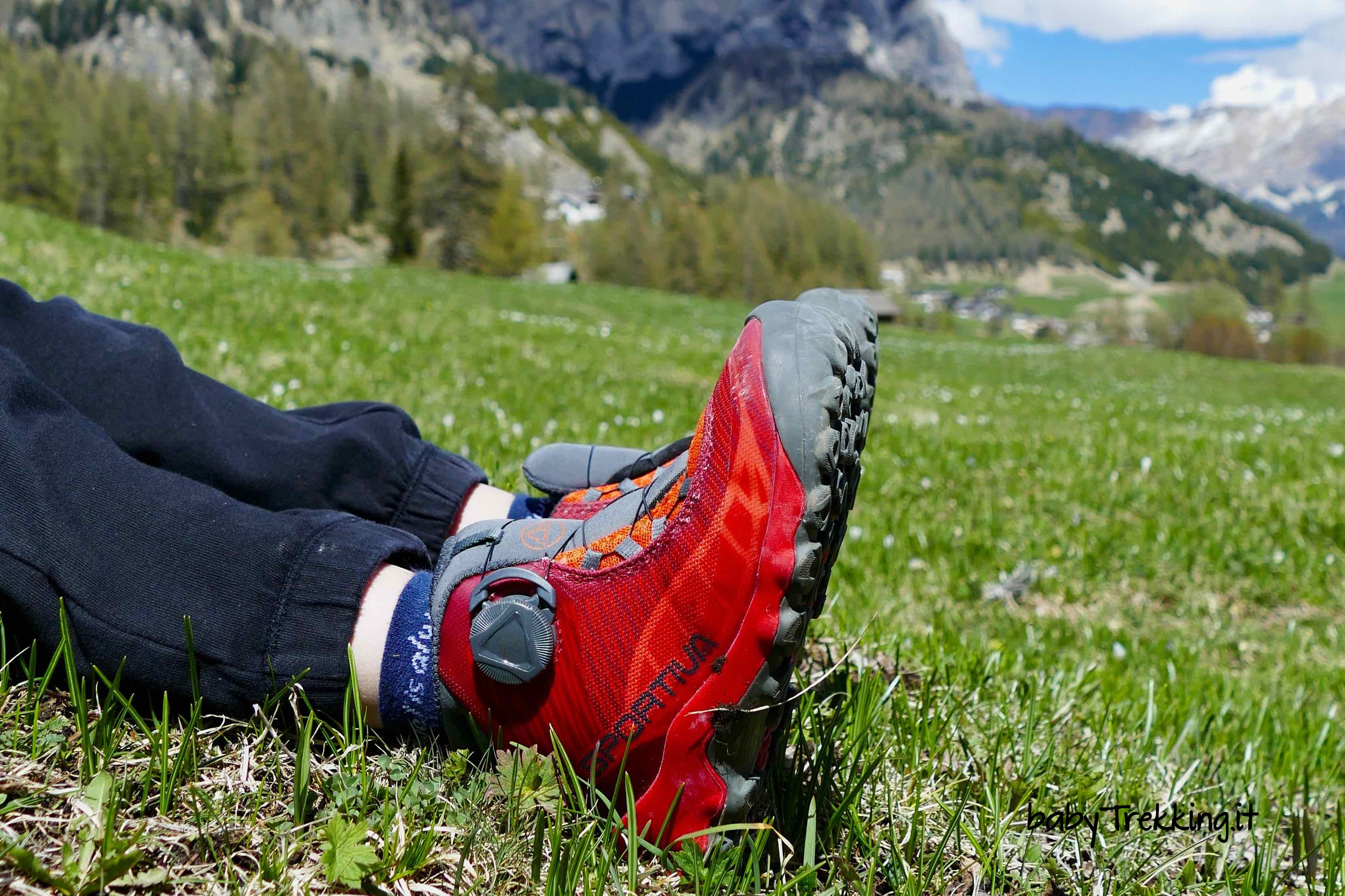 scarpe da montagna per bambini