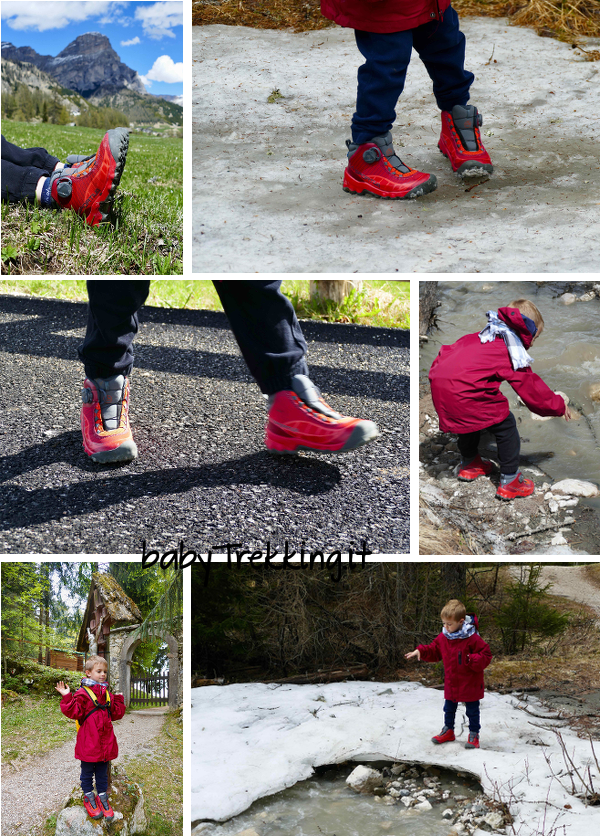 In montagna con i bambini: scegliere le calzature giuste