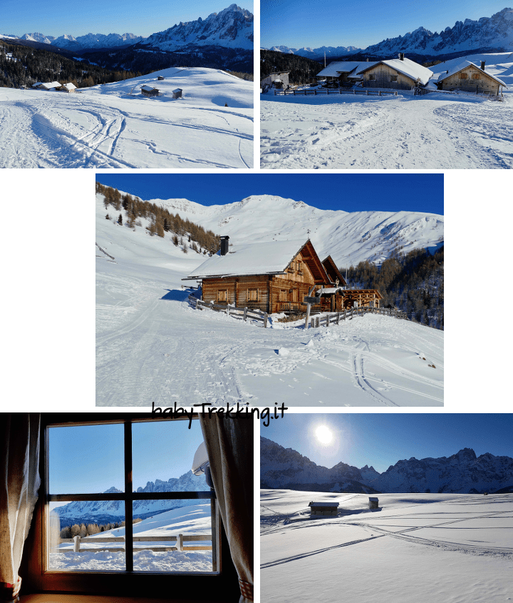 Malga Klammbachalm: con le ciaspole tra le Dolomiti della Val Pusteria